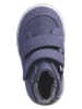 PEPINO Leder-Boots in Dunkelblau