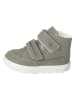 PEPINO Leder-Boots in Khaki