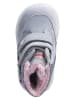 PEPINO Winterstiefel in Grau/ Rosa