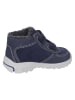 PEPINO Leder-Boots in Dunkelblau