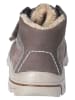 PEPINO Leder-Boots in Braun