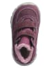 PEPINO Leder-Boots in Lila