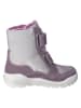 Ricosta Leder-Boots "Lenka" in Grau/ Lila
