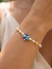 Heliophilia Vergulde armband met sierelementen
