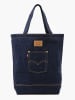 Levi's Stofftasche in Dunkelblau - (B)44 x (H)48 x (T)13 cm
