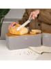 Berlinger Haus 4-delige set: broodtrommel taupe