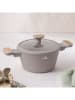 Berlinger Haus 2-delige set: kookpot "Taupe Nordic Collection" taupe - Ø 20 cm
