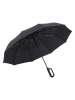 Le Monde du Parapluie Taschenschirm in Schwarz - Ø 107 cm