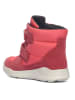 Ecco Leder-Boots in Rot