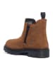 Ecco Leder-Chelsea-Boots in Hellbraun