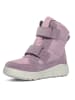 Ecco Leren boots paars