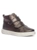 Ecco Leder-Sneakers in Braun