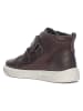 Ecco Leder-Sneakers in Braun