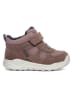 Ecco Leder-Boots in Hellbraun