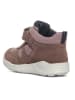 Ecco Leder-Boots in Hellbraun