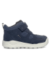 Ecco Leren boots donkerblauw
