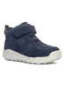Ecco Leder-Boots in Dunkelblau