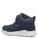 Ecco Leder-Boots in Dunkelblau