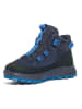 Ecco Leder-Boots in Dunkelblau