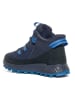Ecco Leder-Boots in Dunkelblau