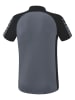 erima Koszulka polo w kolorze szaro-czarnym