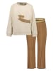 Blue Seven Jogginganzug in Beige/ Camel