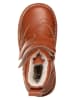 kmins Leder-Winterboots in Cognac