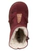 kmins Leder-Winterboots in Bordeaux