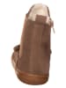 kmins Leder-Barfuß-Boots in Braun