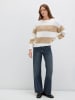 MAVI Trui wit/camel