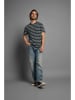 ELBSAND Shirt "Noe" donkerblauw/grijs