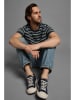 ELBSAND Shirt "Noe" donkerblauw/grijs