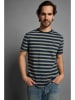 ELBSAND Shirt "Noe" donkerblauw/grijs
