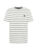 ELBSAND Shirt "Noe" grijs/wit