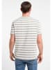 ELBSAND Shirt "Noe" in Grau/ Weiß