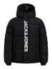 JACK & JONES Junior Kurtka zimowa "Haste" w kolorze czarnym