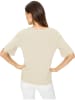 Heine Strickbluse in Beige