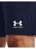 Under Armour Trainingsshort "Challenger Core Short" donkerblauw