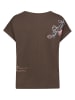 Eight2Nine Shirt in Dunkelbraun