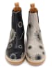 Neefs Chelsea-Boots in Beige/ Schwarz