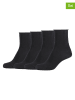 camano 4er-Set: Socken in Schwarz
