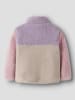 name it Fleecejacke "Monica" in Beige/ Lila