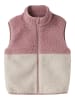 name it Fleeceweste "Mall" in Rosa/ Creme