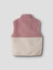 name it Fleeceweste "Mall" in Rosa/ Creme