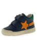 Naturino Skórzane sneakersy "Singery" w kolorze granatowym