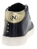 Naturino Skórzane sneakersy "Pinn" w kolorze czarnym