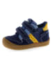 Naturino Skórzane sneakersy barefoot "Ondy" w kolorze granatowym