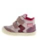 Naturino Barfuß-Leder-Sneakers "Yoggi" in Lila/ Rosa