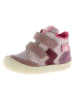 Naturino Barfuß-Leder-Sneakers "Yoggi" in Lila/ Rosa