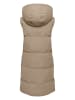 JDY Steppweste in Taupe